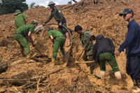 Lực lượng công an nỗ lực tìm kiếm, cứu nạn người mất tích bằng đường thủy