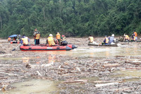 Lực lượng công an nỗ lực tìm kiếm, cứu nạn người mất tích bằng đường thủy