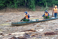 Lực lượng công an nỗ lực tìm kiếm, cứu nạn người mất tích bằng đường thủy