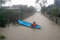 Điểm tựa của người dân vùng lũ