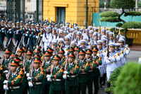 Chùm ảnh lễ đón Thủ tướng Singapore Lý Hiển Long tại Hà Nội 