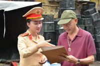 Công an Hà Nội tăng cường tuyên truyền - kiểm tra, xử lý xe tự chế