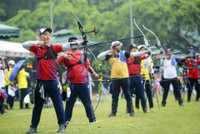 Xem nữ cung thủ xinh đẹp của Việt Nam trổ tài tại SEA Games 31 