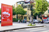 Hà Nội rực rỡ sắc đỏ chào mừng 70 năm ngày Giải phóng Thủ đô