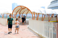 Trẻ em thích thú vui chơi, trải nghiệm tại Cung Thiếu nhi