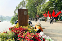 Hà Nội rực rỡ sắc đỏ chào mừng 70 năm ngày Giải phóng Thủ đô