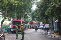 Những hình ảnh trong vụ cháy quán karaoke khiến 3 người lính cứu hỏa hy sinh