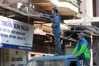 Công an xã tạo chuyển biến tích cực trong đảm bảo trật tự đô thị