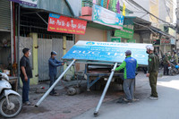 Công an xã tạo chuyển biến tích cực trong đảm bảo trật tự đô thị