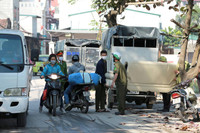 Công an xã tạo chuyển biến tích cực trong đảm bảo trật tự đô thị