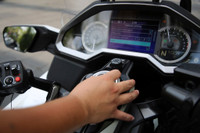 Cận cảnh siêu mô tô Honda Goldwing 1800 phân khối của Cảnh sát giao thông 