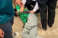 Khoảnh khắc bắt 'nóng' tên cướp tại phòng giao dịch ngân hàng BIDV