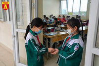 Tăng cường phòng, chống Covid-19 khi học sinh đi học trở lại
