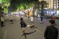 Tăng cường công tác phòng chống dịch Covid-19 ở phố đi bộ Hồ Gươm