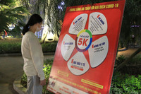 Tăng cường công tác phòng chống dịch Covid-19 ở phố đi bộ Hồ Gươm