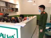 Lực lượng Công an chấn chỉnh cơ sở kinh doanh dịch vụ chấp hành các quy định phòng dịch Covid-19