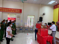 [ẢNH] Cán bộ chiến sỹ Công an Thủ đô nô nức tham gia bầu cử