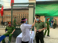 [ẢNH] Cán bộ chiến sỹ Công an Thủ đô nô nức tham gia bầu cử