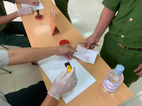 [ẢNH] Cán bộ chiến sỹ Công an Thủ đô nô nức tham gia bầu cử