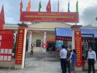 [ẢNH] Cán bộ chiến sỹ Công an Thủ đô nô nức tham gia bầu cử