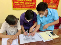 [Ảnh] Phong tỏa, lấy mẫu xét nghiệm cho người dân tại các xã ở huyện Thạch Thất