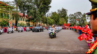 Những hình ảnh ấn tượng trên hành trình đón dẫn đoàn đại biểu cấp cao nước Cộng hòa nhân dân Trung Hoa tại Thủ đô Hà Nội