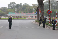 Những hình ảnh ấn tượng trên hành trình đón dẫn đoàn đại biểu cấp cao nước Cộng hòa nhân dân Trung Hoa tại Thủ đô Hà Nội