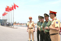 Những hình ảnh ấn tượng trên hành trình đón dẫn đoàn đại biểu cấp cao nước Cộng hòa nhân dân Trung Hoa tại Thủ đô Hà Nội