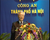 Những hình ảnh gần gũi, bình dị của Tổng Bí thư Nguyễn Phú Trọng với cán bộ chiến sỹ Công an Hà Nội