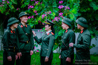 Những hình ảnh đẹp của tân binh Công an Hà Nội trong ngày hội tòng quân