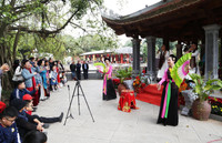 Văn Miếu - Quốc Tử Giám thu hút du khách những ngày đầu Xuân