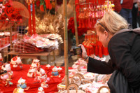 Rực rỡ sắc màu không gian chợ hoa Hàng Lược