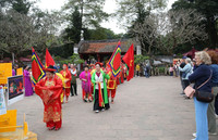 Văn Miếu - Quốc Tử Giám thu hút du khách những ngày đầu Xuân