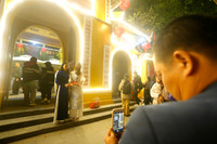 Người dân Hà Nội đi chùa cầu an trong đêm giao thừa