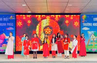 Học sinh Hà Nội sôi nổi tham gia ngày hội chào xuân 