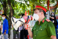 Lực lượng Công an đồng hành tiếp sức mùa thi 