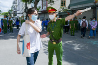 Các điểm thi ở Hà Nội đảm bảo an ninh, an toàn phòng dịch 