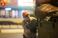 Đêm giao thừa của những công nhân môi trường