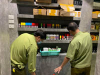 [Ảnh] Cận cảnh lô Vape - thuốc lá điện tử trị giá hàng tỷ đồng bị thu giữ