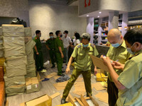 [Ảnh] Cận cảnh lô Vape - thuốc lá điện tử trị giá hàng tỷ đồng bị thu giữ