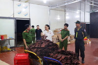 Cận cảnh kho xưởng “hô biến” hàng nghìn tấn thịt trâu Ấn Độ thành thịt trâu gác bếp Hà Giang