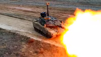 [ẢNH] Xe tăng M-60T Thổ Nhĩ Kỳ đổ về Idlib, để ngăn chặn liên quân Nga-Syria?