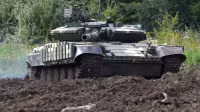 Thất thế trước Nga tại Donbass, Ukraine đã dùng xe tăng T-64BV như một khẩu pháo