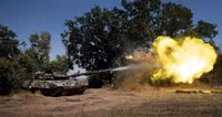 Thất thế trước Nga tại Donbass, Ukraine đã dùng xe tăng T-64BV như một khẩu pháo