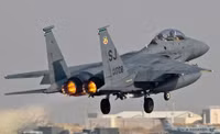 [ẢNH] ‘Đại bàng’ F-15E Mỹ vừa tấn công dân quân thân Iran tại Syria