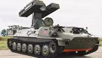 Tên lửa phòng không Strela-10 được ly khai thiết lập 'hàng rào lửa' trước UAV Ukraine