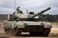 [ẢNH] Dù cố hết sức song xe tăng quốc bảo Trung Quốc vẫn thua Nga tại Tank Biathlon