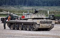 [ẢNH] Dù cố hết sức song xe tăng quốc bảo Trung Quốc vẫn thua Nga tại Tank Biathlon