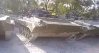 Thiết giáp đặc biệt BMP-1U Shkval của Ukraine trong biên chế quân đội Nga