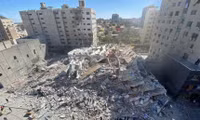 [ẢNH] Cách Israel đuổi thường dân ra ngoài trước khi đánh sập các tòa nhà tại dải Gaza